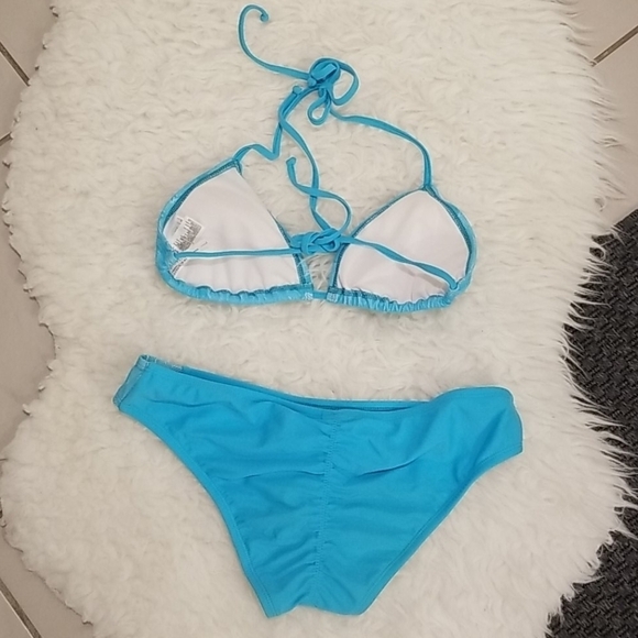 💕FOREVER 21 Star Print Triangle Top String Bikini - Picture 3 of 11